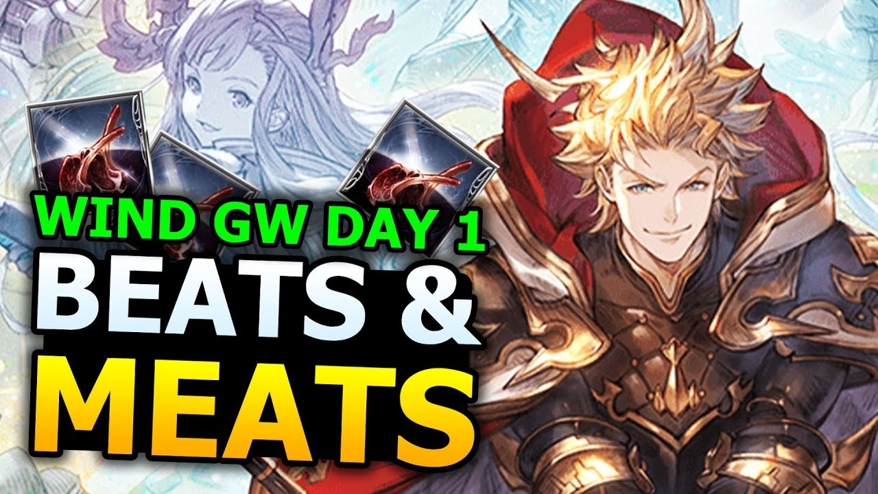 🔴 Wind GW Day 1 Farming some Meat! - Granblue Fantasy 【グラブル】