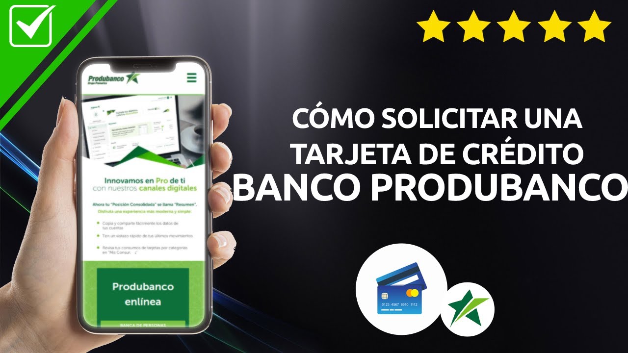 Solicitar Tarjeta de Cr&eacute;dito ProduBanco