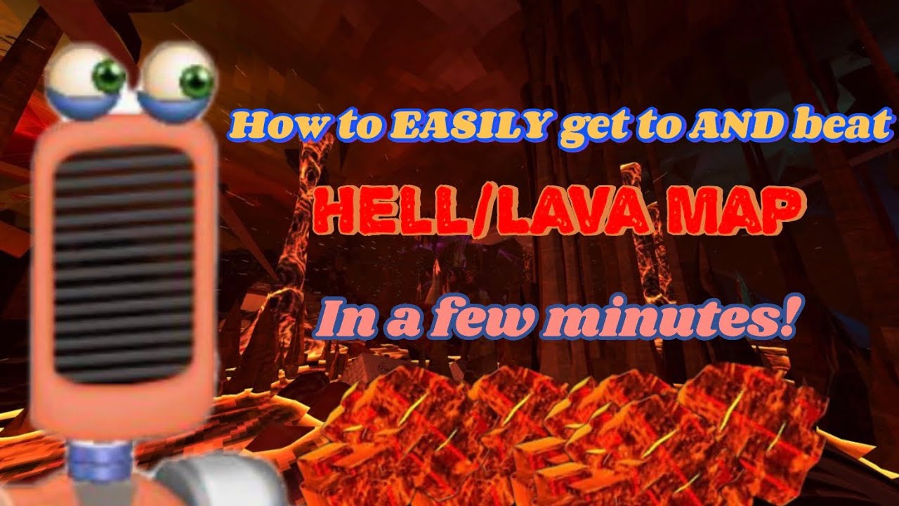 HOW TO GET TO HELL/LAVA MAP IN A FEW MINUTES IN ANIMAL COMPANY!