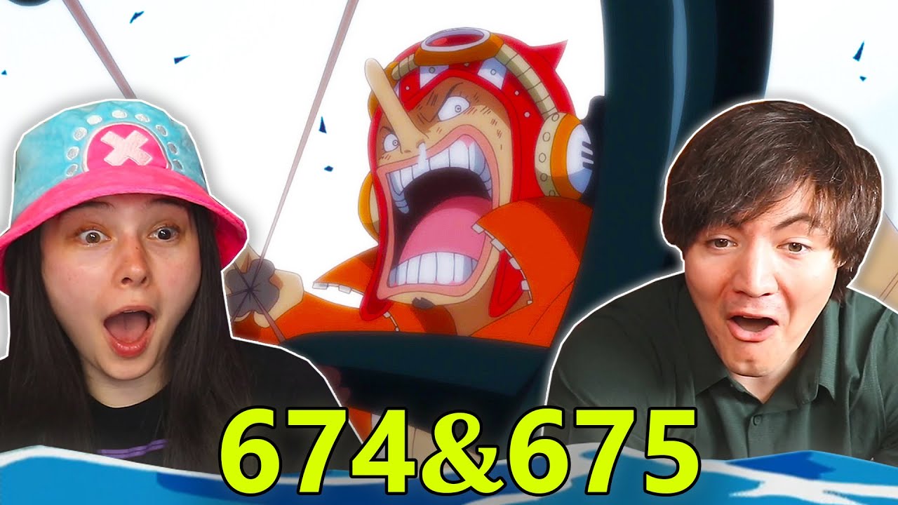 NOT USOLAND, I AM USOPP!! 👒 One Piece Ep 674 & 675 REACTION & REVIEW