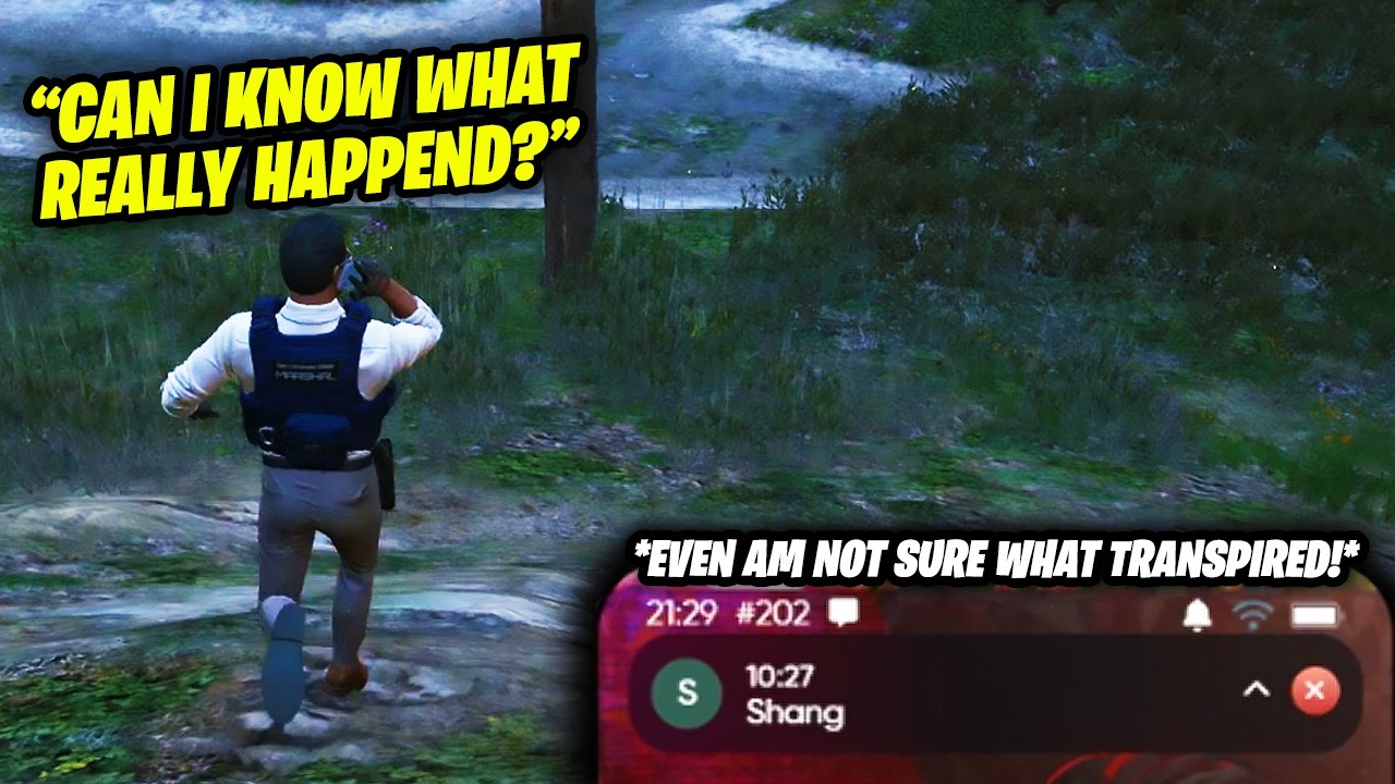 Brian Confronts Shang After His Gang Shoots Two Marshals | NoPixel RP | GTA RP