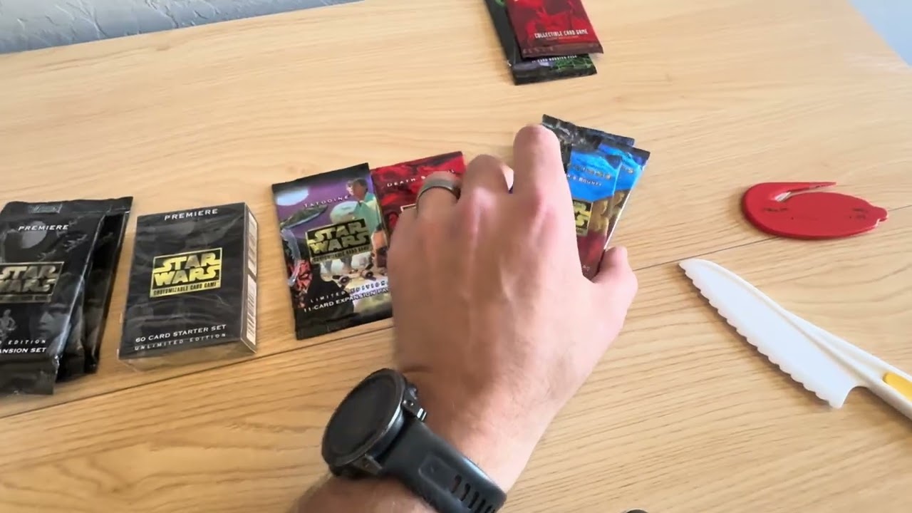 Star Wars CCG Booster Pack Openings Part 1 of 3