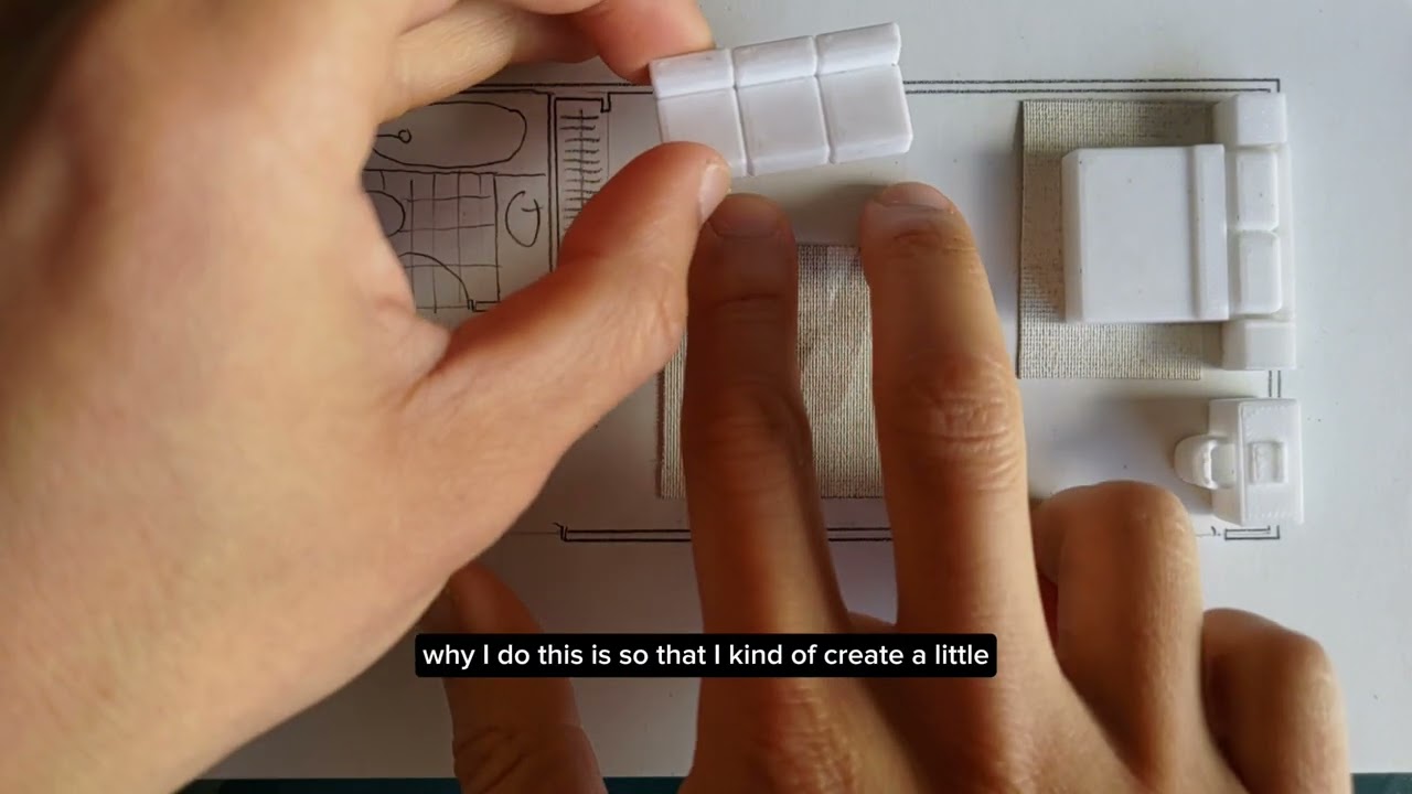How to plan furniture in a big room!