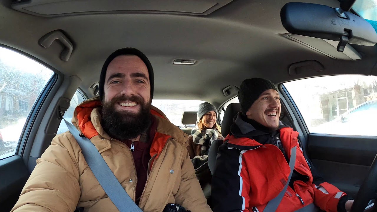 On foule le sol (la neige) de nos cousins Montr&eacute;alais