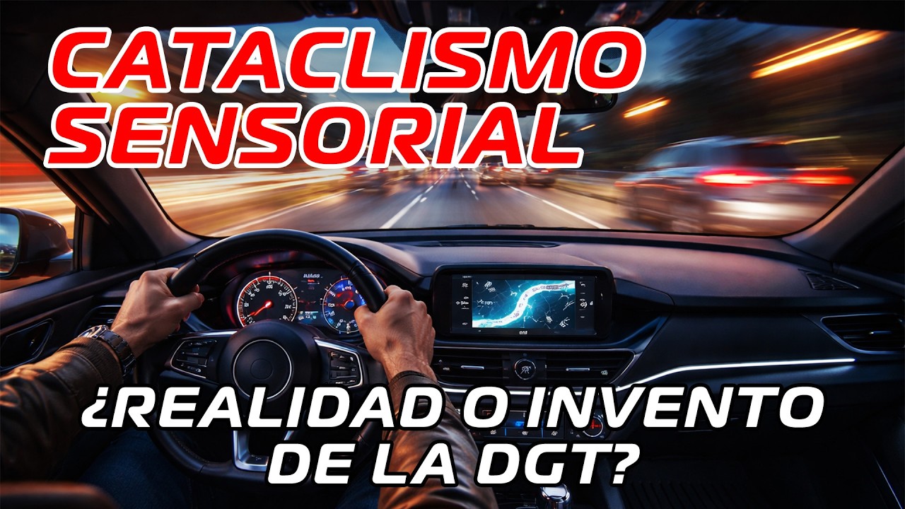 El CATACLISMO SENSORIAL al volante. ¿Realidad o invento de la DGT?