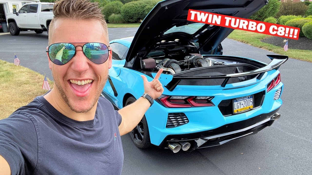 FIRST DRIVE IN MY TWIN TURBO C8 CORVETTE!!! *It's PERFECT!*