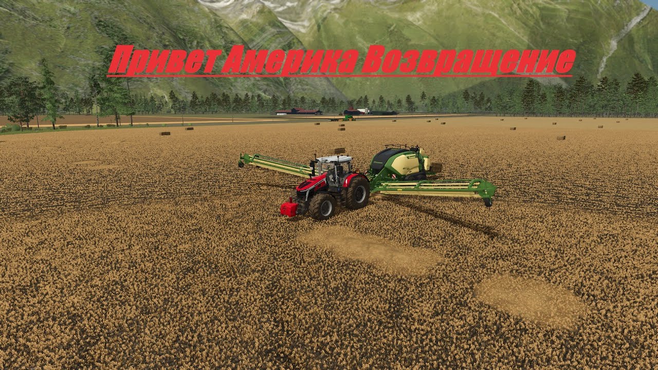 Farming Simulator 25 Возвращение встречай Америка Farming Simulator 25