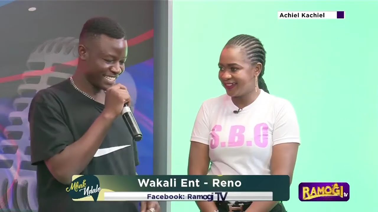 Reno Music & Apesi mnyama mkali MONALISA launch  performance at Ramogi TV Mbak ndalo