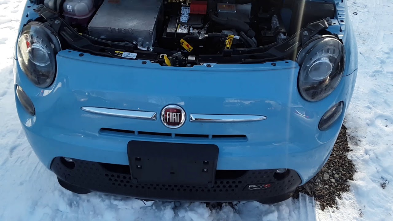 2016 Fiat 500e Service Charging System