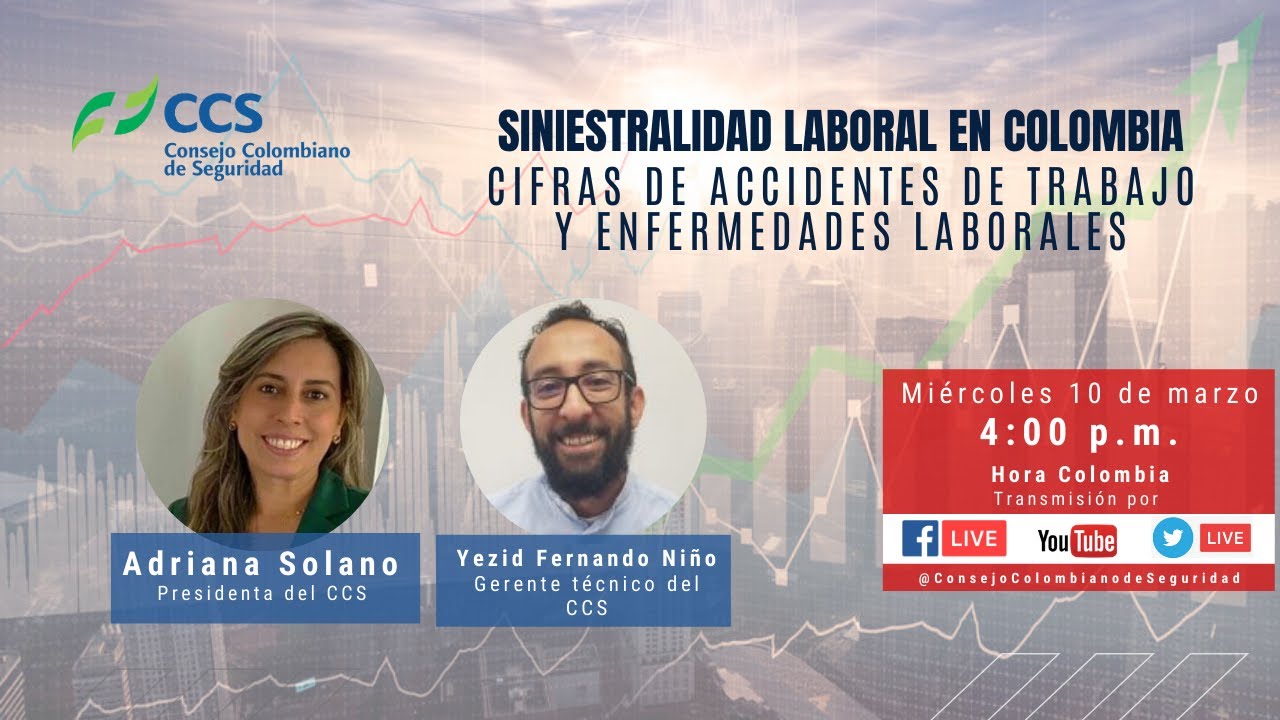 Siniestralidad laboral en Colombia - Cifras de accidentes de trabajo y enfermedades laborales