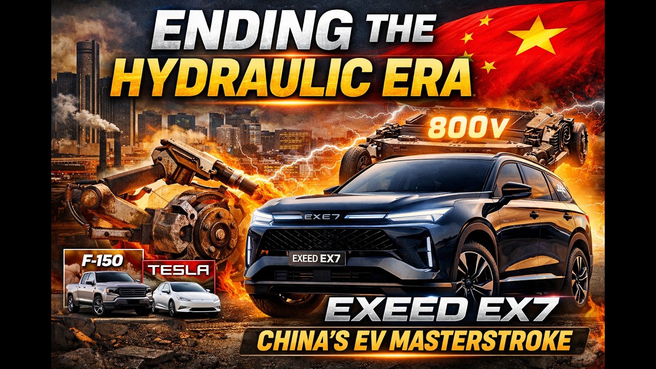 Chery Exeed EX7: China&rsquo;s 2026 Masterpiece Ending the Hydraulic Era