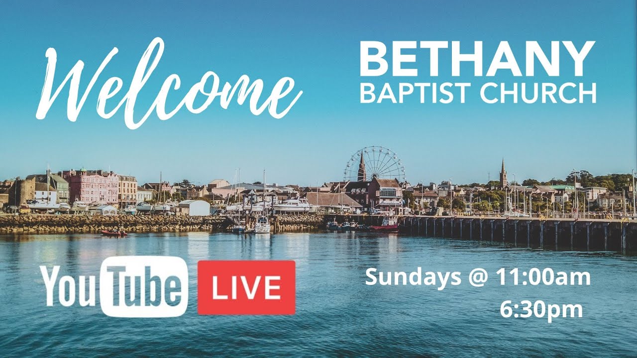 8th May Sunday PM Service with Dean Lappin