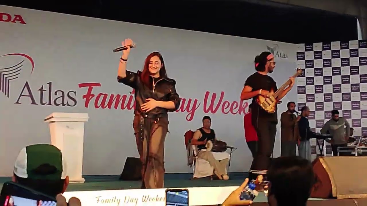 Atlas family day weekend with Nimra Mehra live performance 