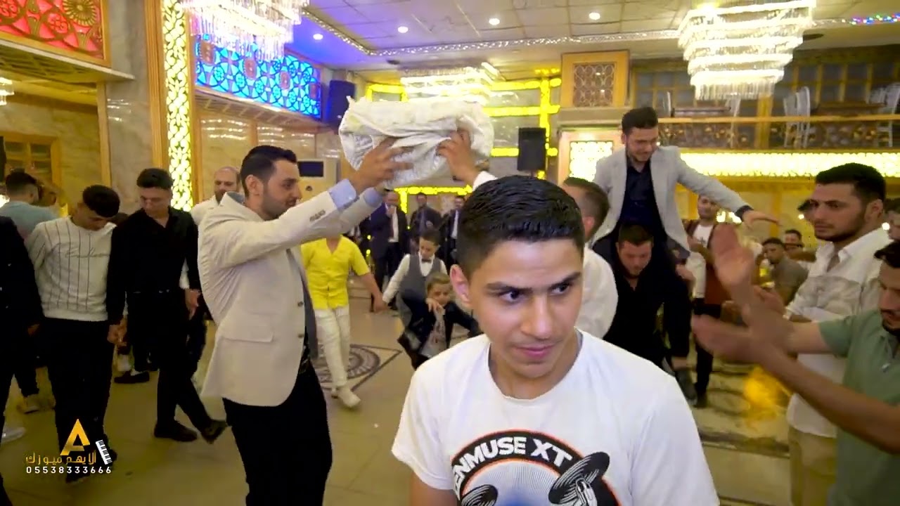 حفل زفاف العريس محمد نجل السيد صبحي كزبيره // جزء 5 //  أحيا الحفل المنشد حسين حفار و مؤسسة الأيهم