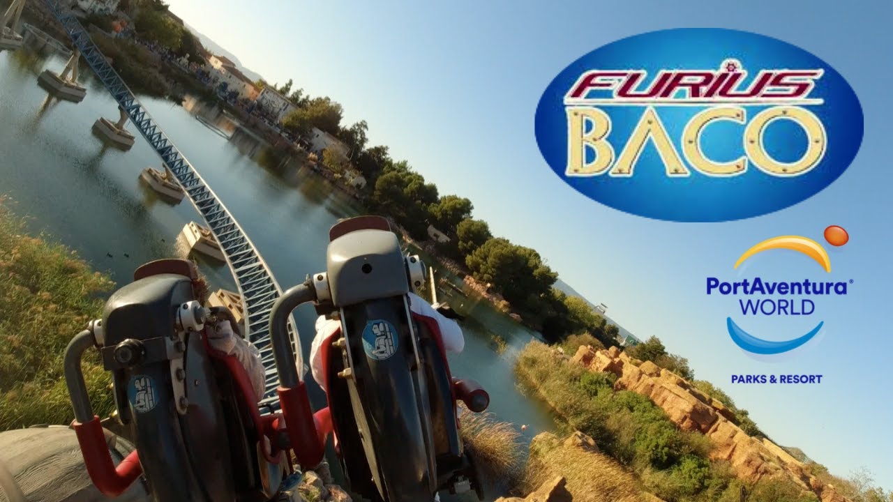 🎢 FURIUS BACO, 135km/h en 3,5 segundos? | Atracciones fuertes #portaventuraworld