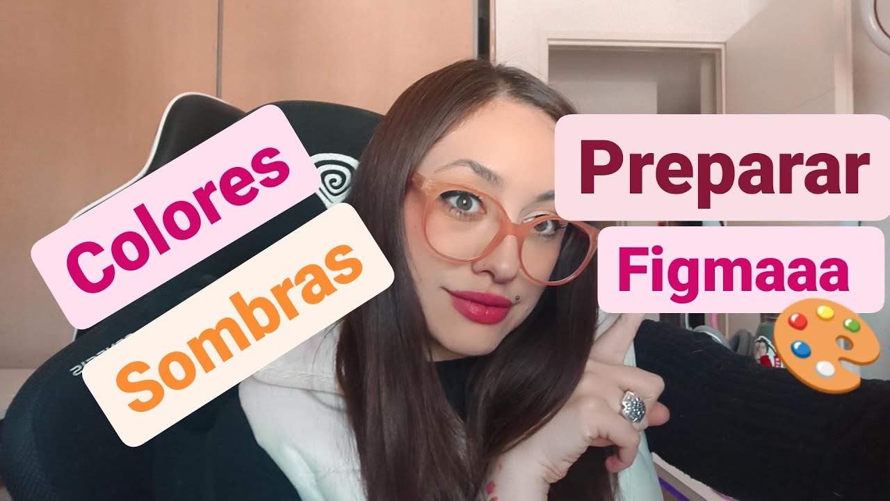 Configurar COLORES en FIGMA y SOMBRAS 😎 SUPER rápido, para diseñar mas rápido y ordenado 👩‍💻😍