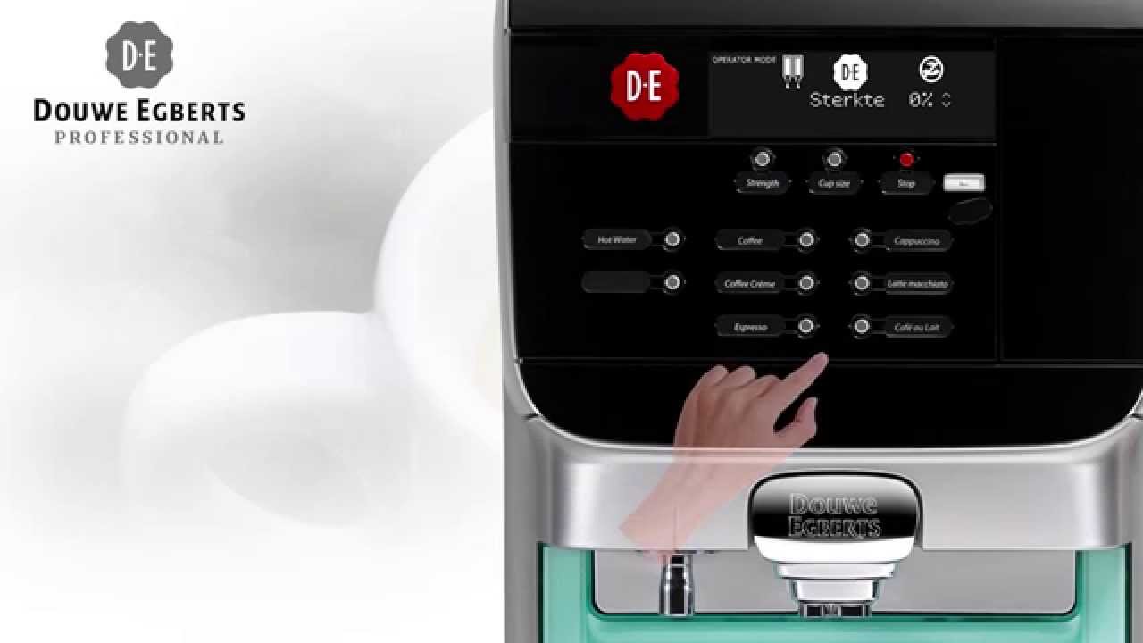 Instellingen wijzigen Cafitesse Excellence Compact - Jacobs Douwe Egberts Professional