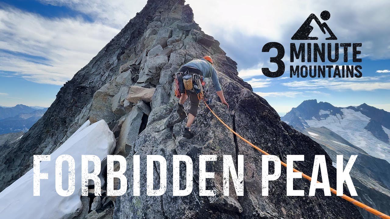 THE JAGGED SPINE • Forbidden Peak, WA (8,815′) • West Ridge, 5.6 • Aug 2025