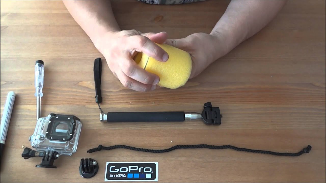 Flotador (D.I.Y) para cámara GoPro Hero