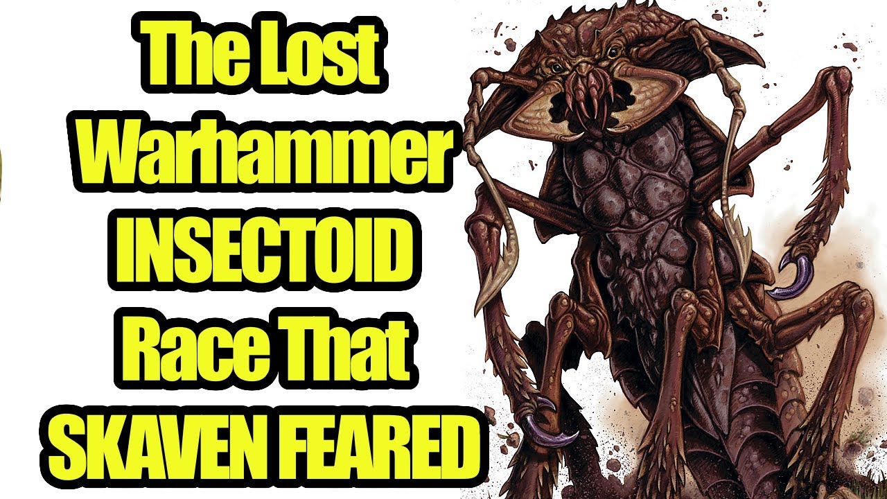 Tregara - Warhammer's Lost Insectoid Race That Even The Skaven FEARED