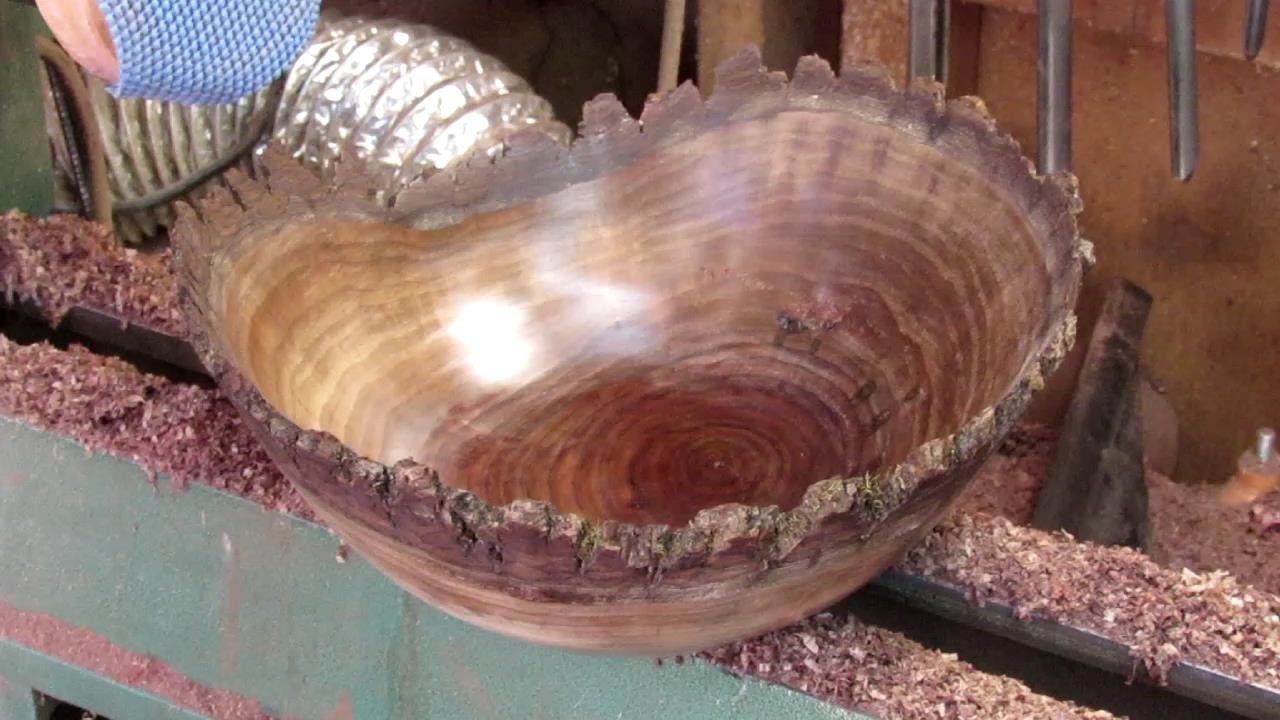 #129 Woodturning an Endgrain Walnut Bowl