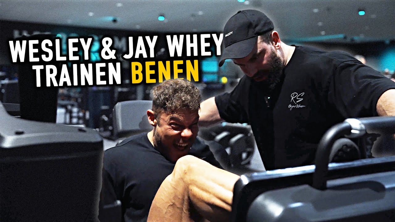 LEG DAY met Jay Whey - Arnold Classic Prep