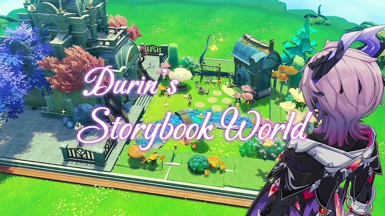 SereniteaPot Replicacode｜模本配布｜ドゥリンの絵本｜Durin’s Storybook World｜塵歌壺｜Durin｜GenshinImpact