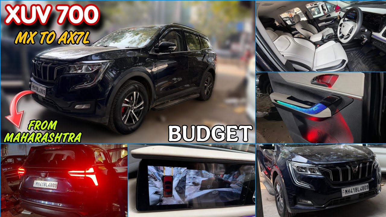 MAHINDRA XUV 700 MX MODIFIED WITH PRICE ✅ 2025 XUV700 MODIFICATION ✅ MODIFIED XUV700 ✅ MX TO AX7L