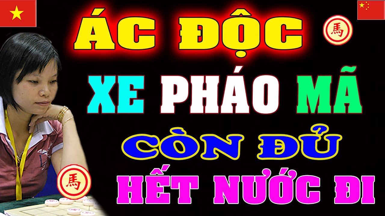 Ván cờ Khóa Quân ÁC ĐỘC nhất Thế Giới Ngô Lan Hương | Cờ tướng Việt