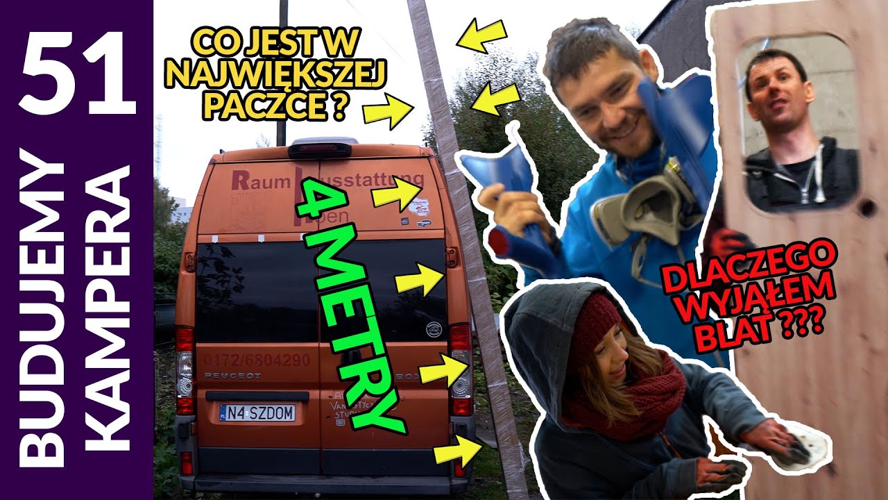 📦 Co jest w największej paczce 4 metry? 📏 Dlaczego musiałem wyciągnąć blat? 😞 Co się stało Rafałowi?