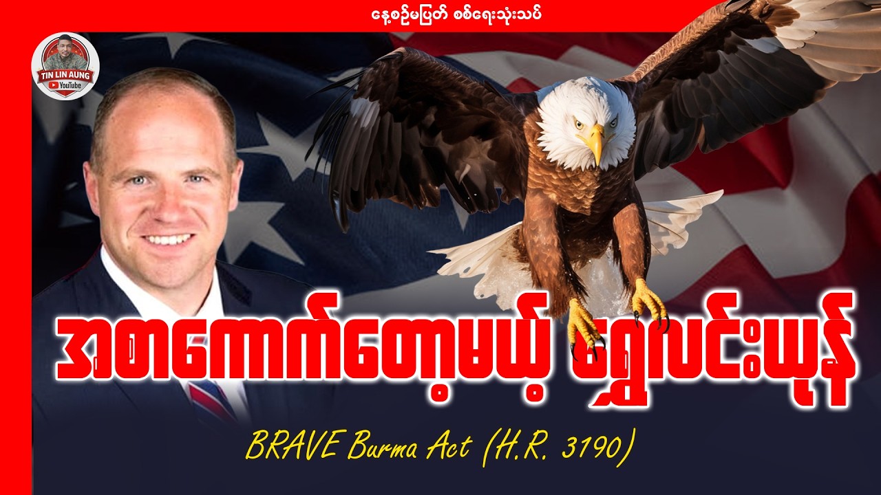 အစာကောက်တော့မယ့် ရွှေလင်းယုန် (BRAVE Burma Act (H.R. 3190)