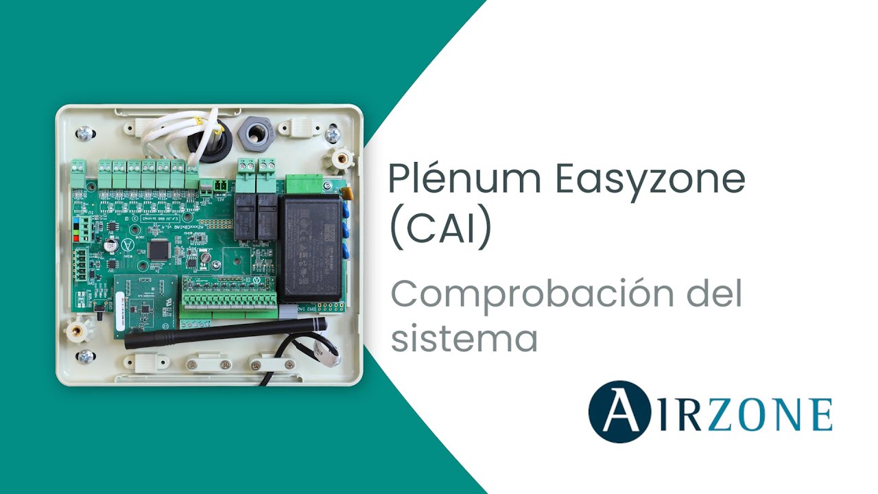 Plénum Easyzone (CAI) - Comprobación del sistema