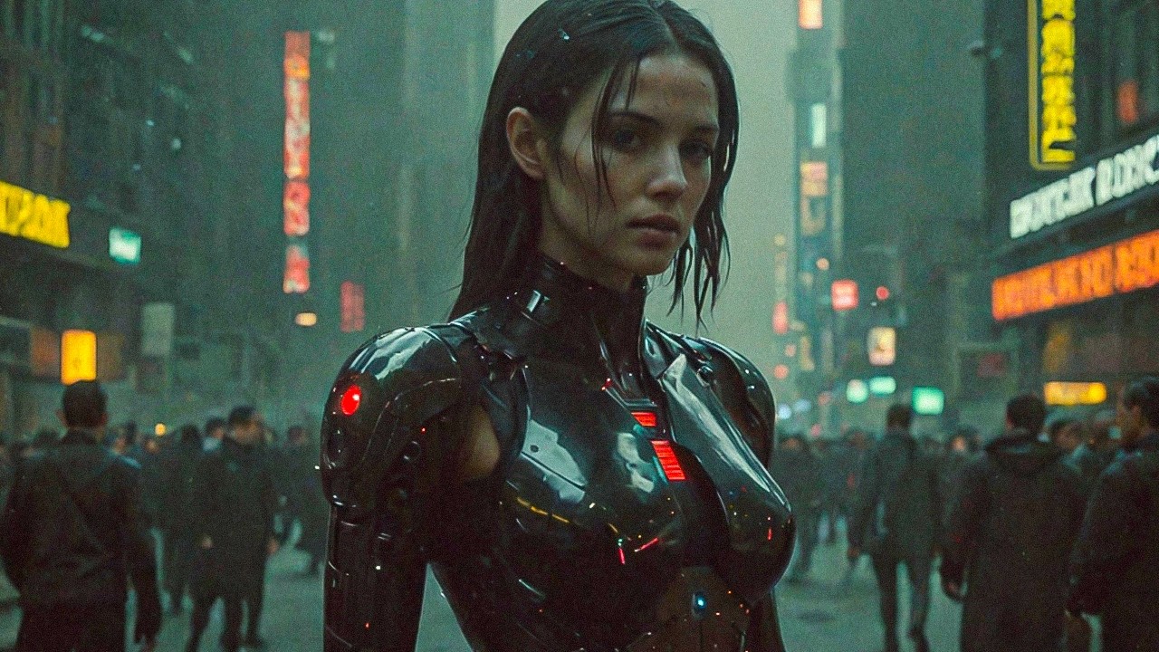 Blade Runner Cyberpunk City - Blade Runner Vibes: Futuristic Soundscapes.