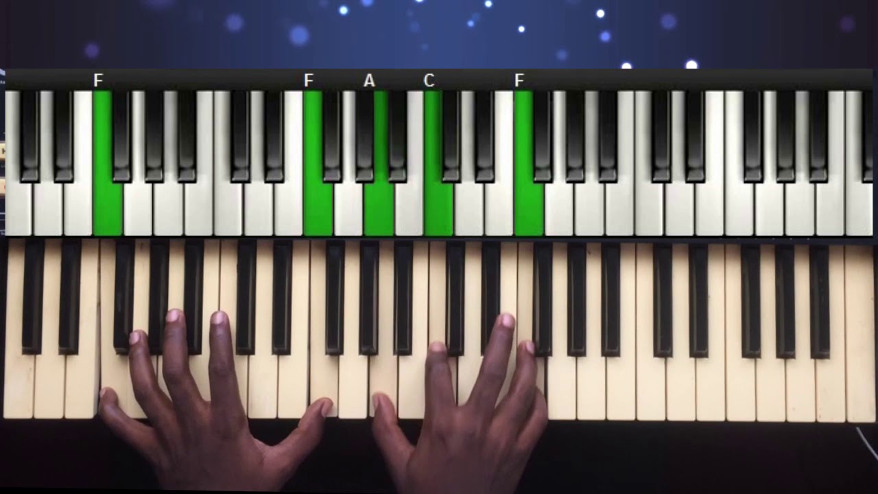 Ghana Praise Piano Tutorials part 4 For Beginners