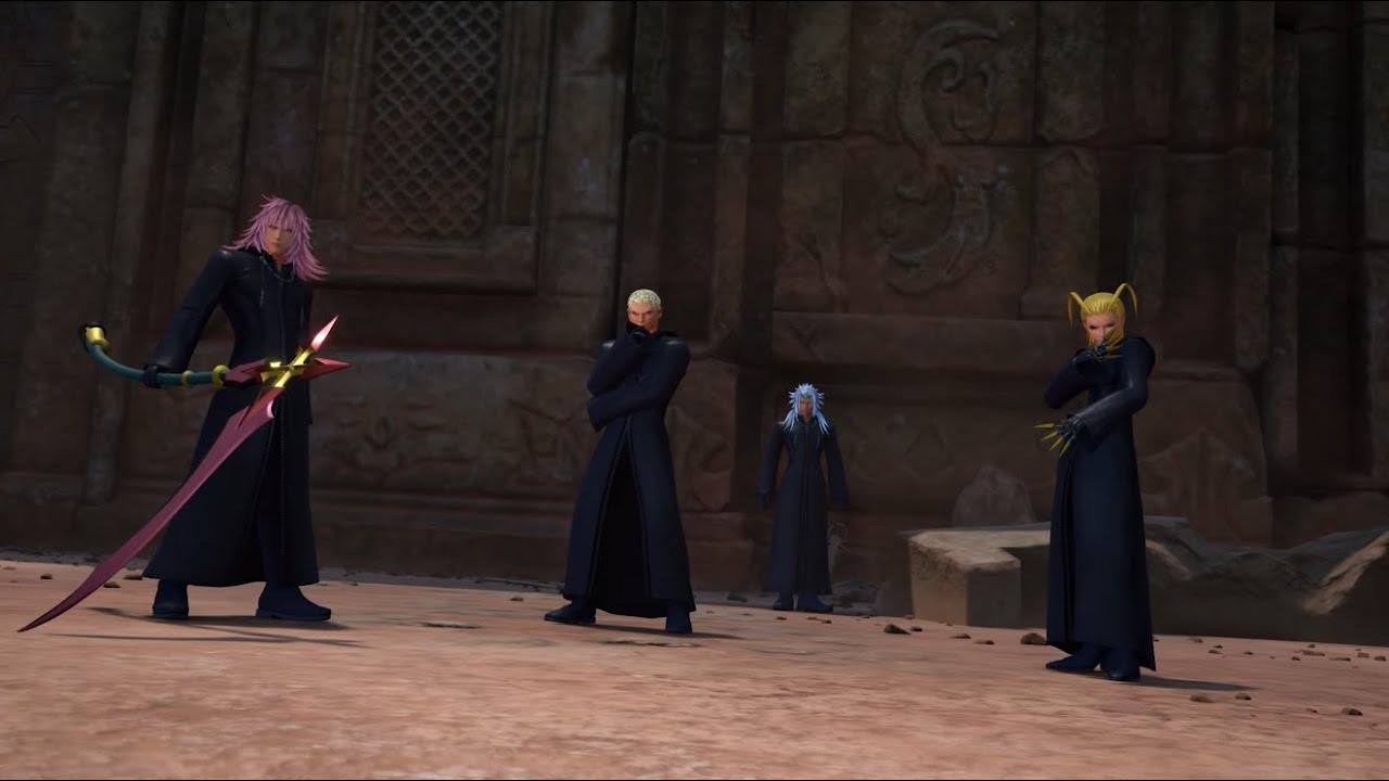 KH3 TWEWY Music Mod: Vs. Marluxia, Larxene and Luxord (KINGDOM HEARTS III Mod Showcase)