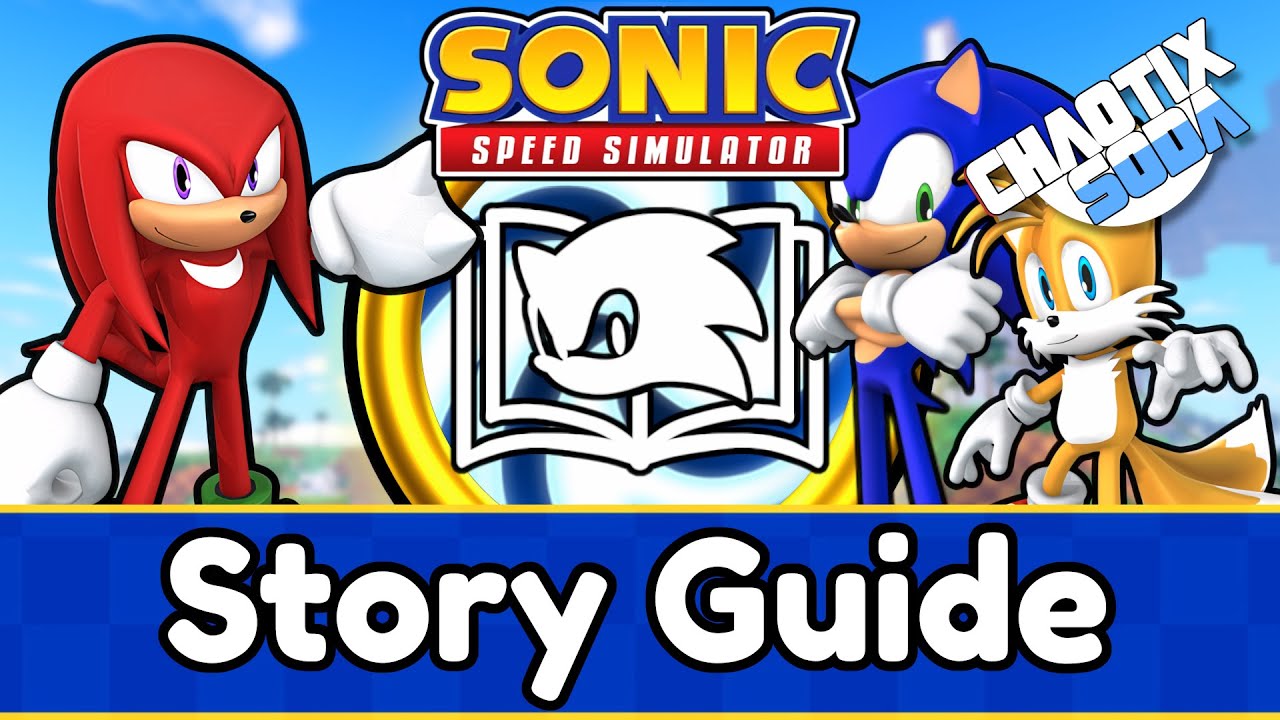 All Story Quests Guide for Sonic Speed Simulator + Fast Travel Worlds!