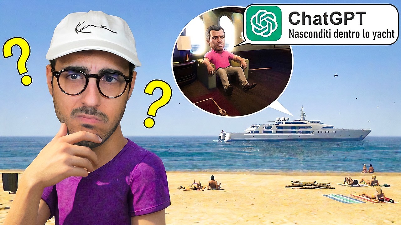 CHATGPT mi dice dove NASCONDERMI su GTA 5!