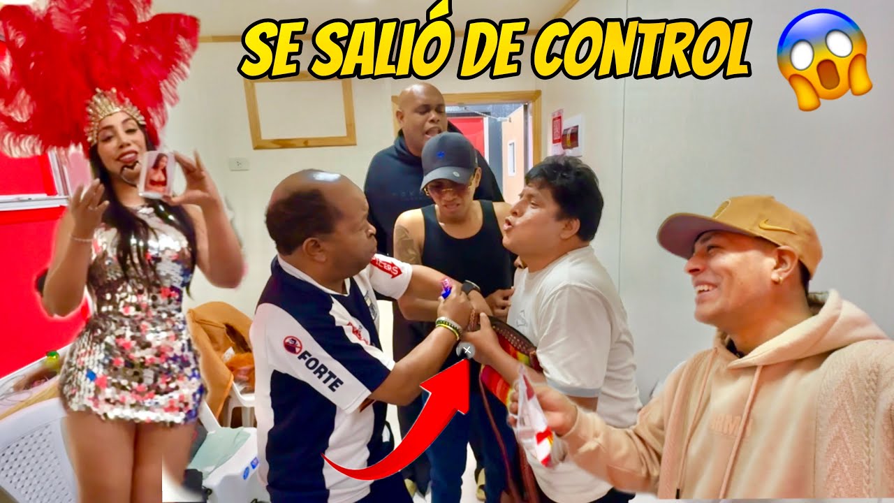EN CAMERINOS del circo SUCEDE DE TODO 😱🔥 Comico lucky