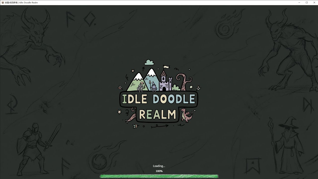 I made my first game! 🎮 (Idle: Doodle Realm)