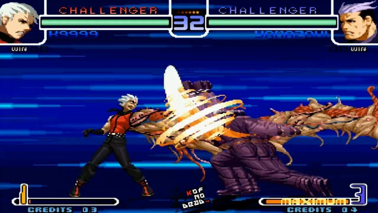 Yamazaki Detener Poderes vs Varios personajes KOF 2002 Parte 2