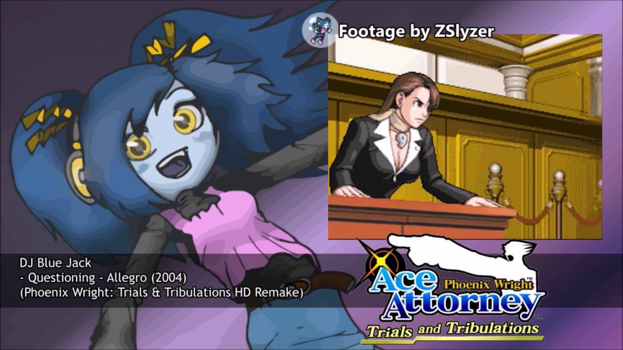Phoenix Wright: Trials & Tribulations [Remix] - Questioning  Allegro 2004