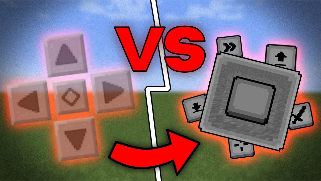 Тестирование всех раскладок управления Minecraft Mobile. Какая лучше?
