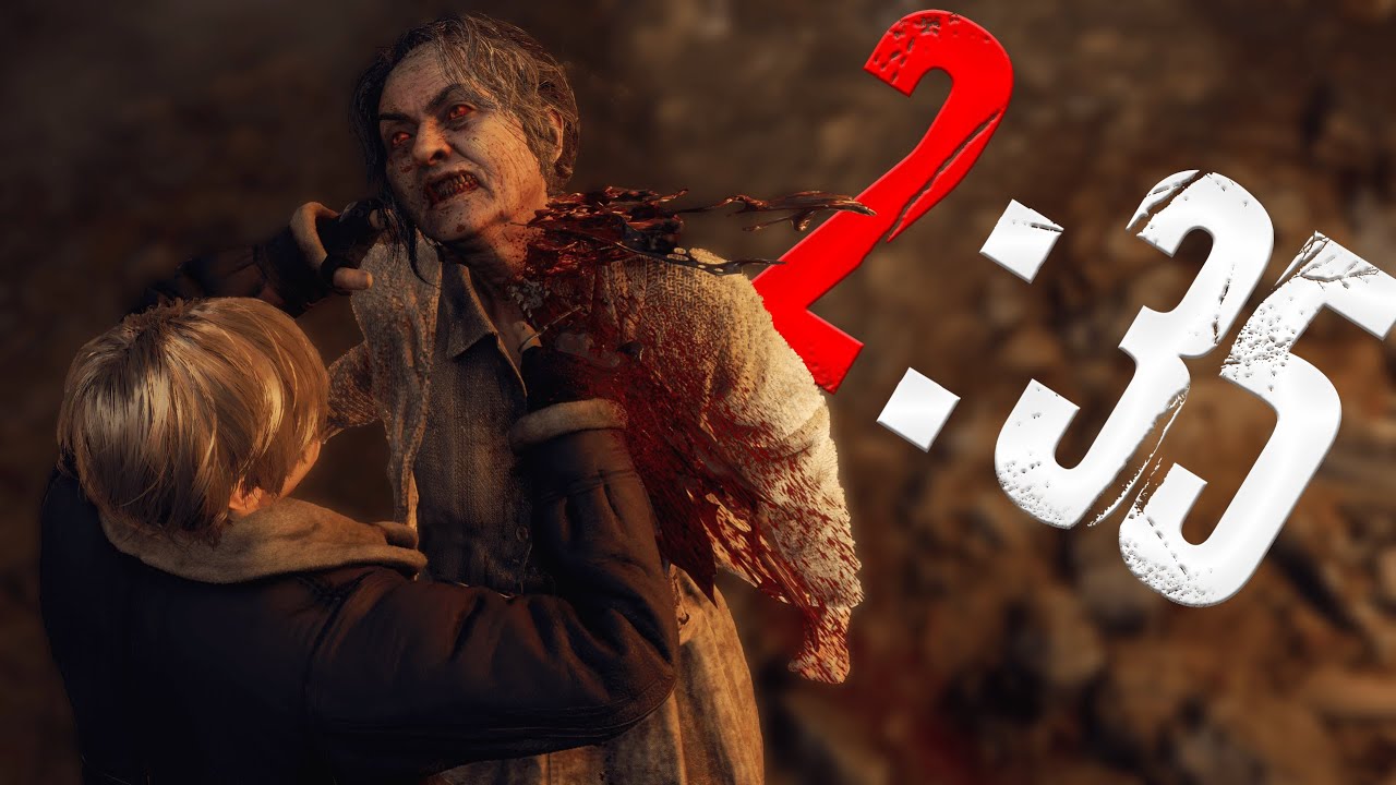 Resident Evil 4 Remake CHAINSAW DEMO - Speedrun (2:35)