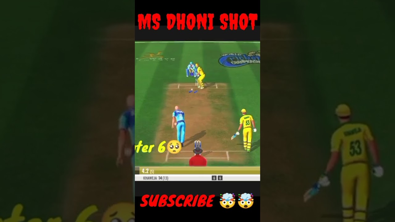 wcc3 gameplay | Dhoni's Helicopter shot #wcc3 #game #oxigengaming #dhoni #dhonihelicoptershot