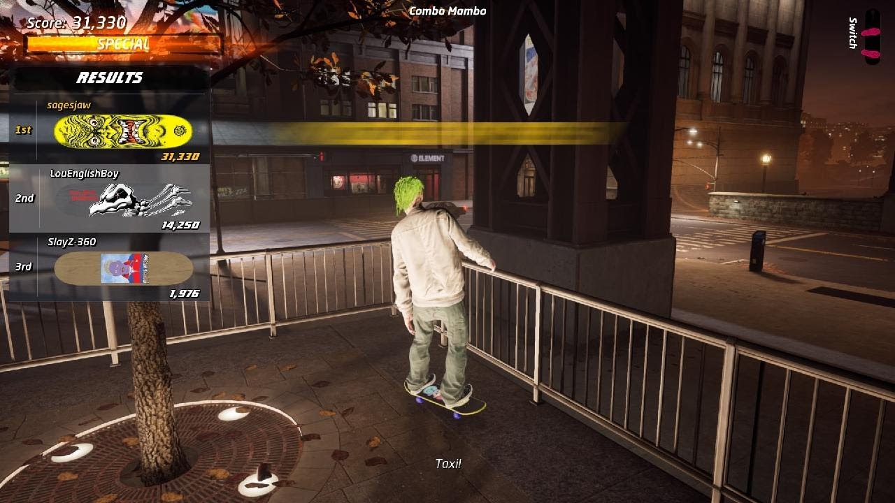 Tony Hawk's Pro Skater 1 + 2_kicking trash cans t 2