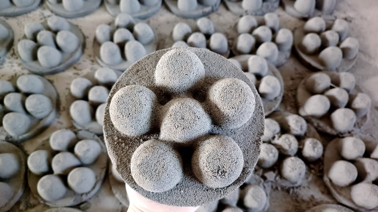 ❣️ Egg Shapes Series #8 Pure Black Sand Super Crispy🤤 Dusty😷 Dry Floor + Sifting Crumbling