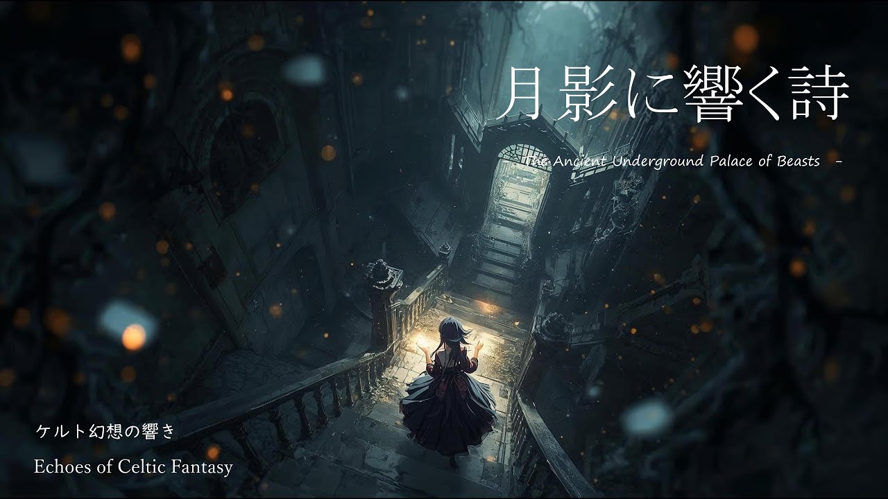 【睡眠・癒し用BGM】幻想的なケルト音楽月影に響く詩 ―Echoes in the Lightless Palace