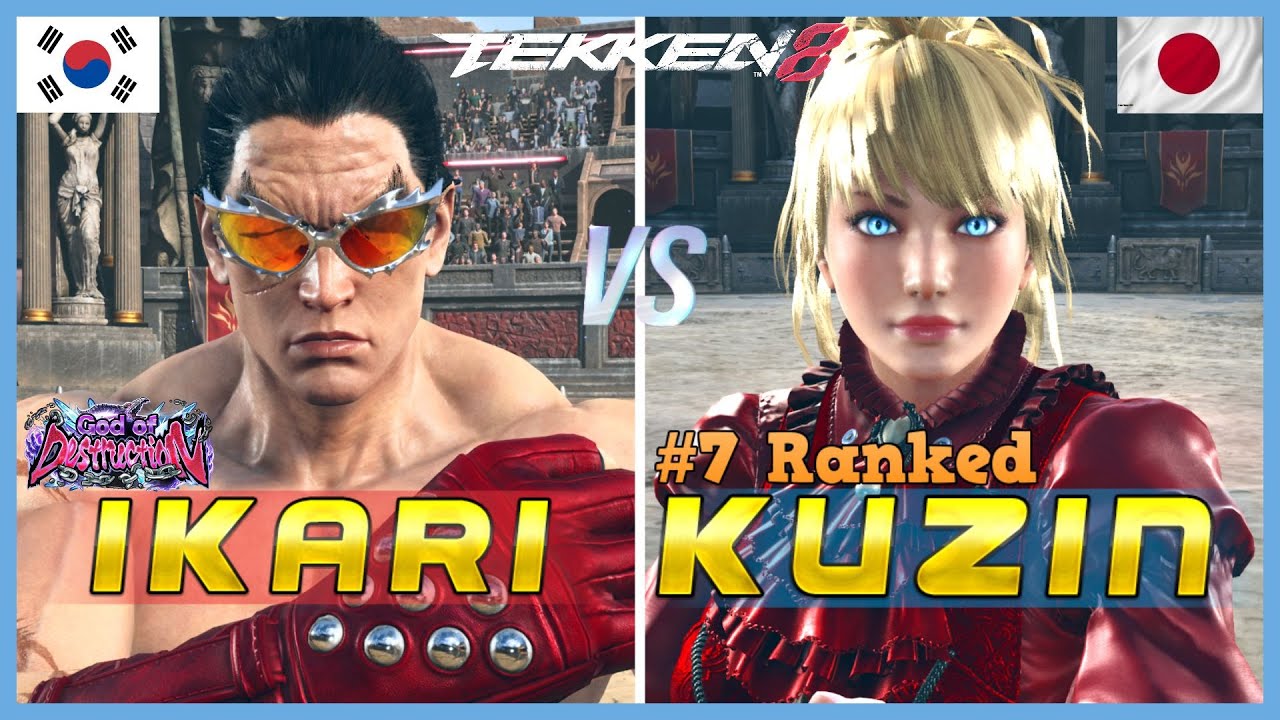 Tekken 8 ▰ iKARi (Kazuya) Vs KUZIN (#7 Ranked Asuka) ▰ High Level Gameplay