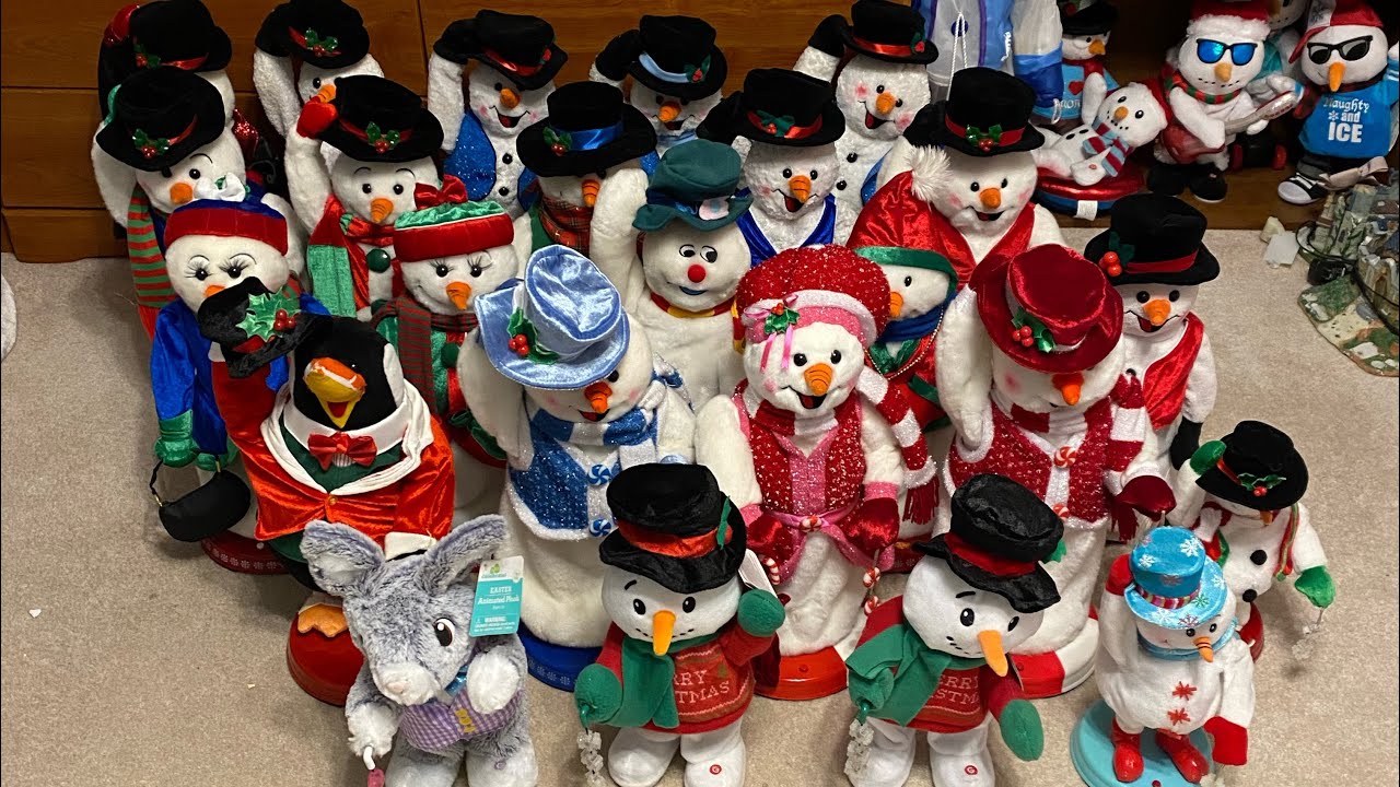 400 SUBSCRIBER SPECIAL My Snowflake Spinning Snowman Collection!