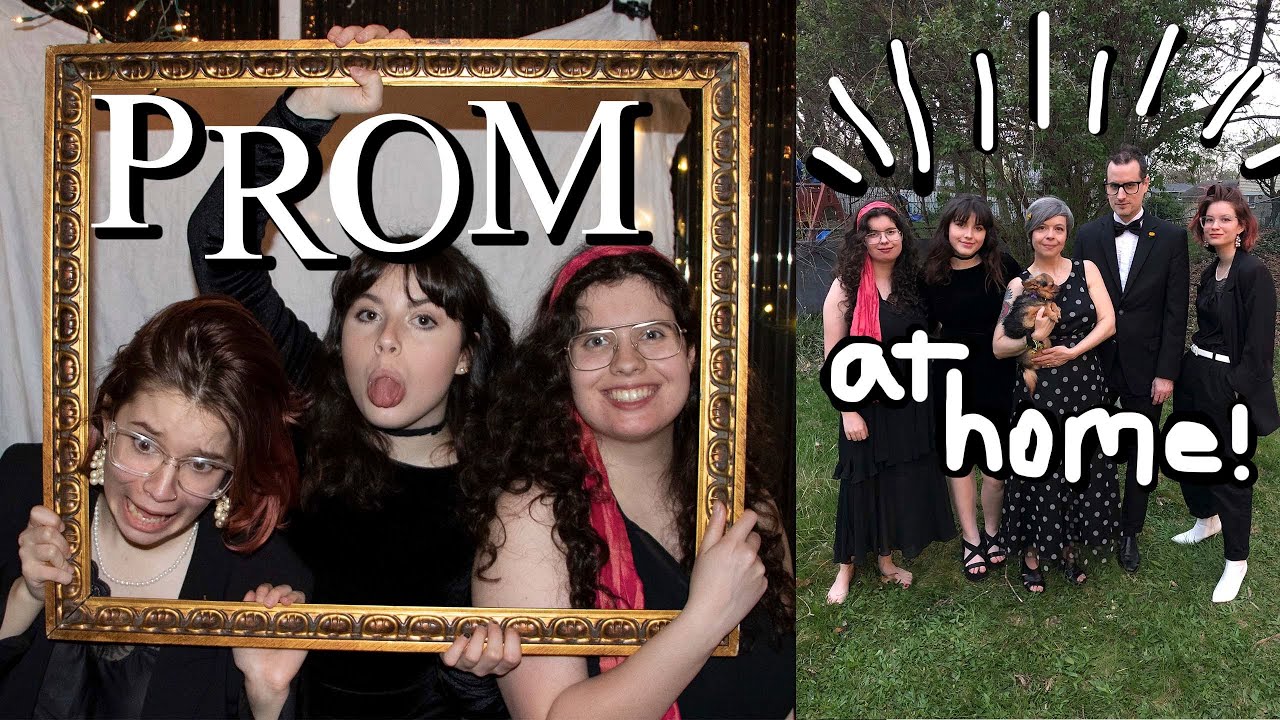 throwing my senior prom...at home !